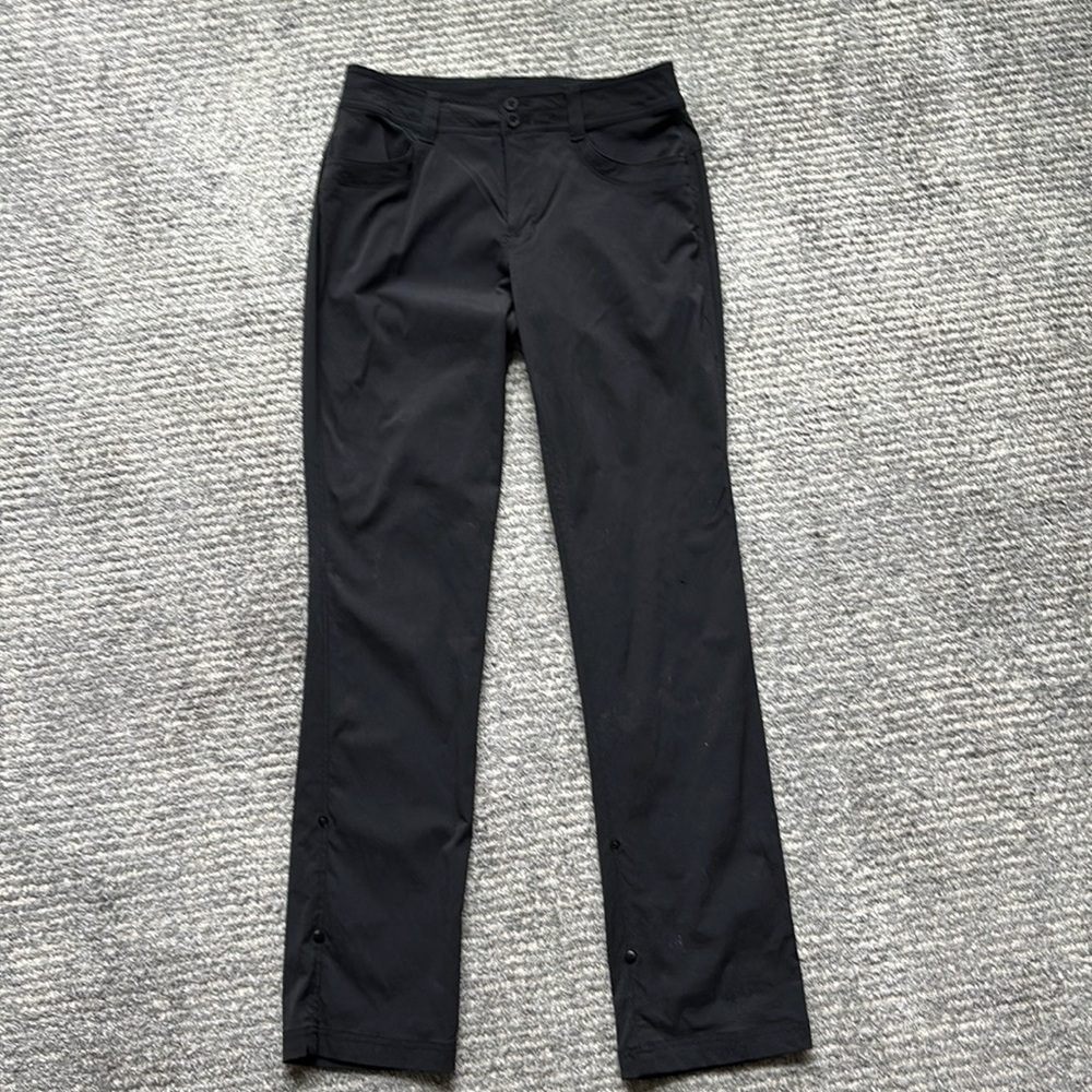 Women’s Sightscape Horizon Convertible Roll-Up Dark Smoke Pants size 4